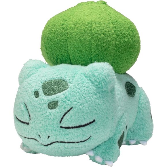 🆕 Bulbasaur Starter Plush Sleeping Squirtle Charmande Authentic Soft Toy Gift - Picture 6 of 7